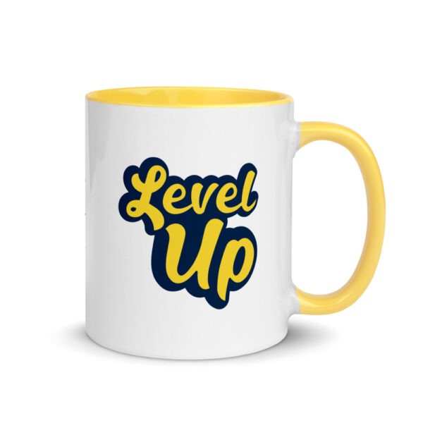 Level Up Retro Mug Yellow – Bike Instructor Certification Program