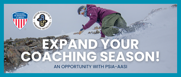 Exapnd your coaching with PSIA