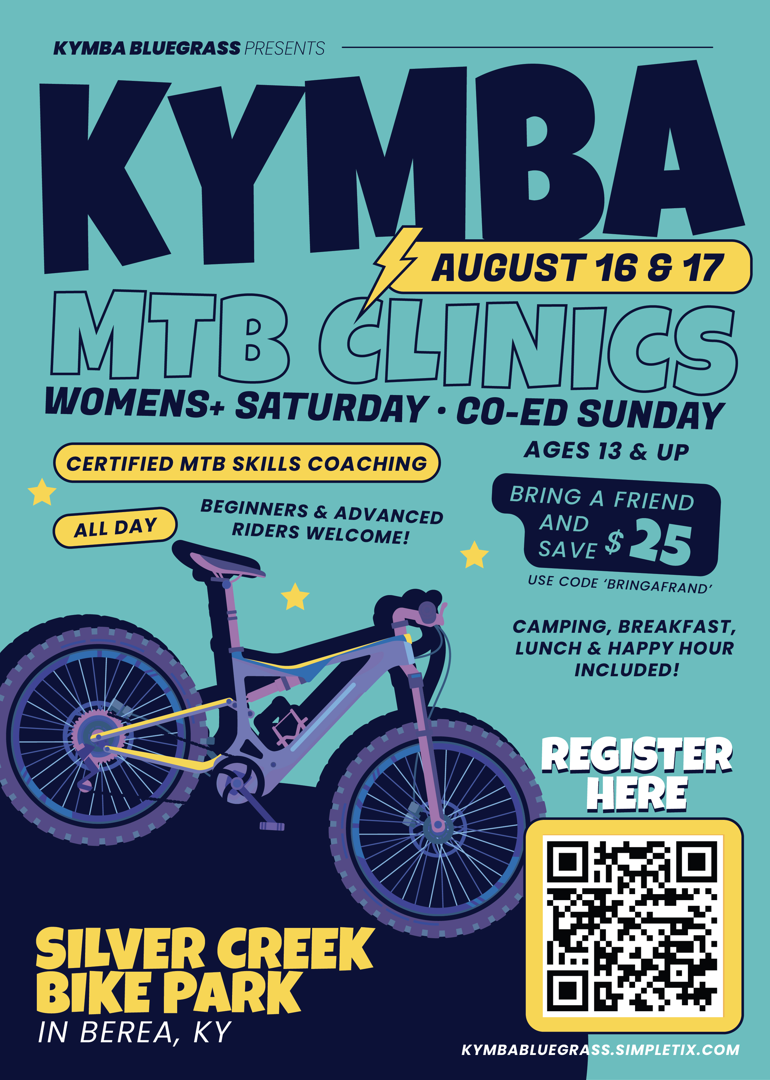 KYMBA Bluegrass MTB Clinics